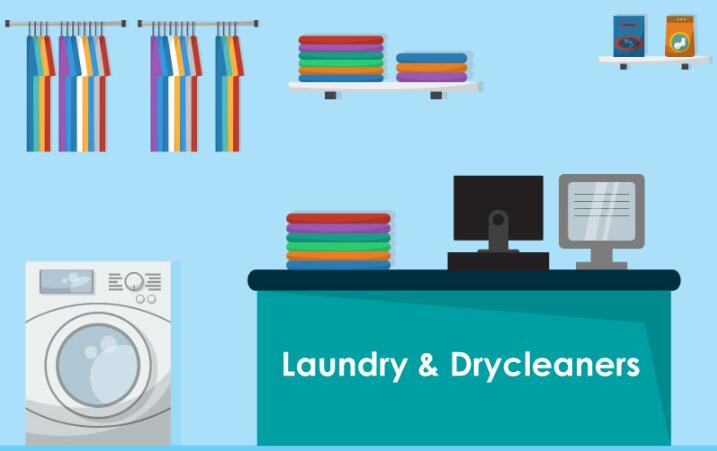 Bluetooth Quick LED Location Management of Dry Cleaning Clothes